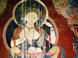 Tibet Guge 03 Tholing 14 White Temple 18 Sarasvati Sarasvati, playing a lute, embodies artistic achievement in music, poetry and the arts. Photo - Th�ni: Westtibet.